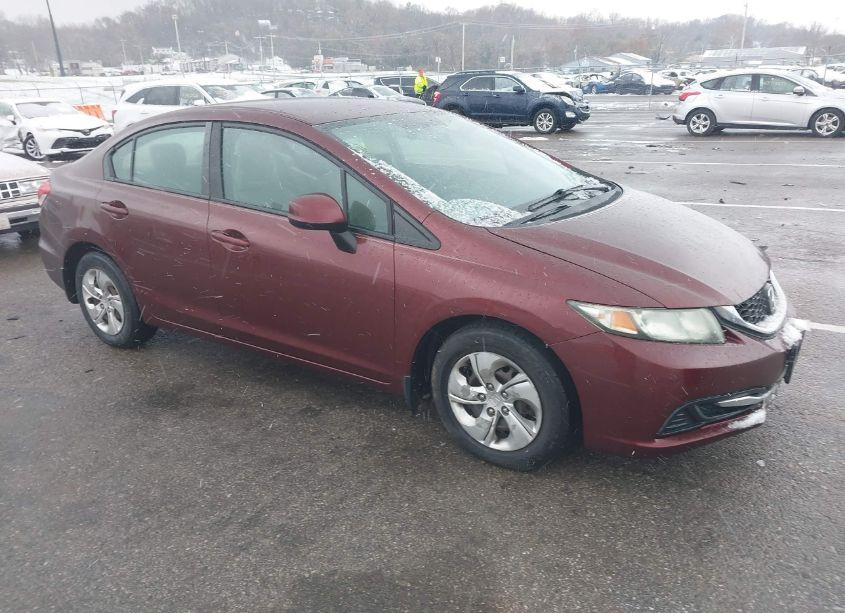 2013 Honda Civic LX (VIN 19XFB2F57DE029267) main photo