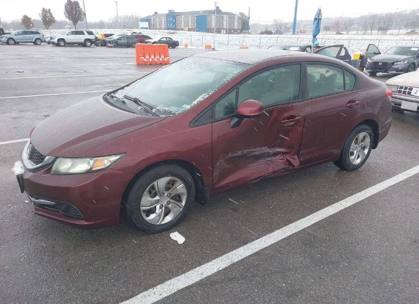 Photo 2 of 2013 Honda Civic LX (VIN 19XFB2F57DE029267)