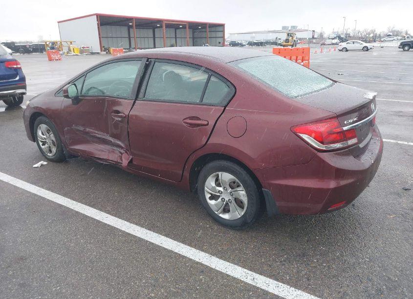 Photo 3 of 2013 Honda Civic LX (VIN 19XFB2F57DE029267)