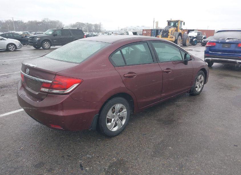 Photo 4 of 2013 Honda Civic LX (VIN 19XFB2F57DE029267)