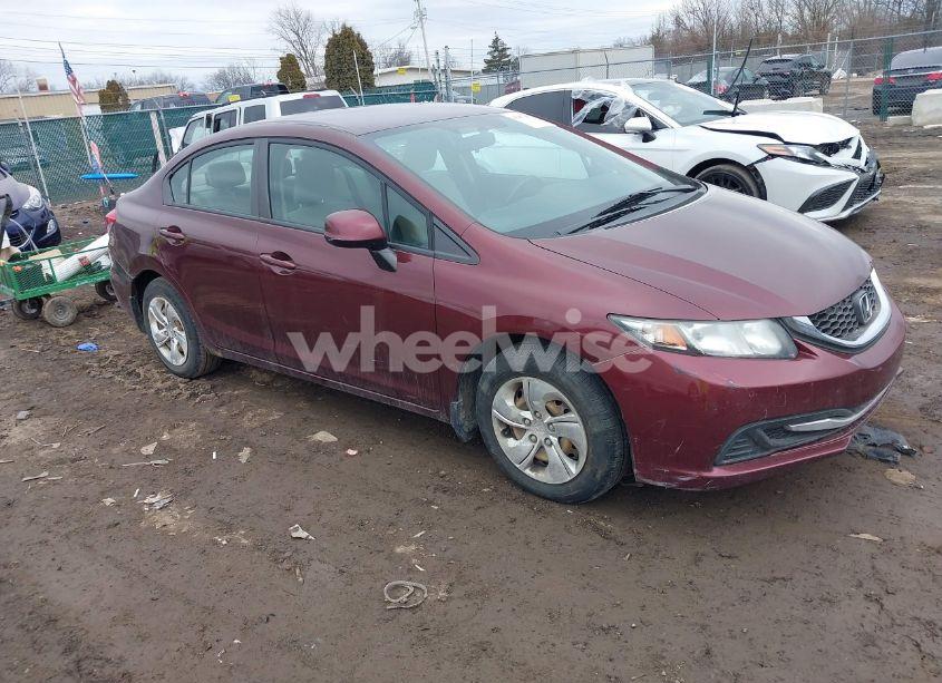 2013 Honda Civic LX (VIN 19XFB2F57DE038308) main photo