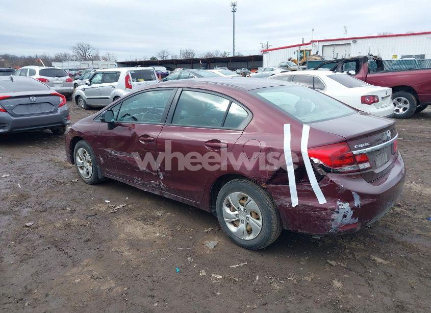 Photo 14 of 2013 Honda Civic LX (VIN 19XFB2F57DE038308)