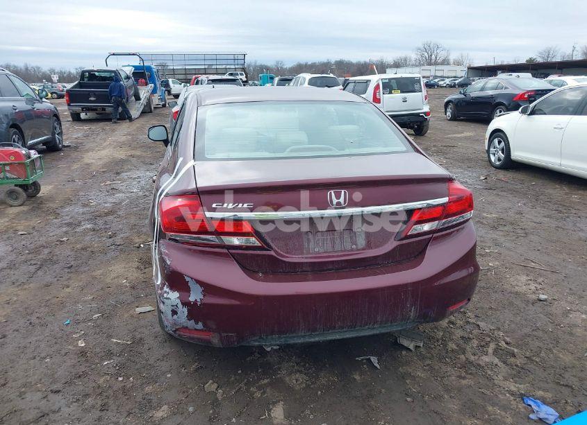 Photo 16 of 2013 Honda Civic LX (VIN 19XFB2F57DE038308)