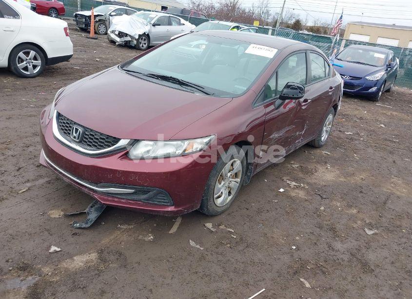 Photo 2 of 2013 Honda Civic LX (VIN 19XFB2F57DE038308)