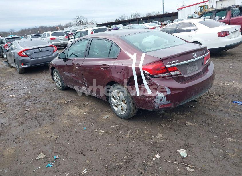 Photo 3 of 2013 Honda Civic LX (VIN 19XFB2F57DE038308)