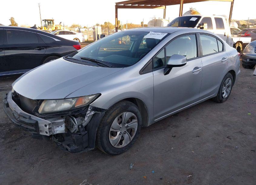 Photo 2 of 2013 Honda Civic LX (VIN 19XFB2F57DE208487)