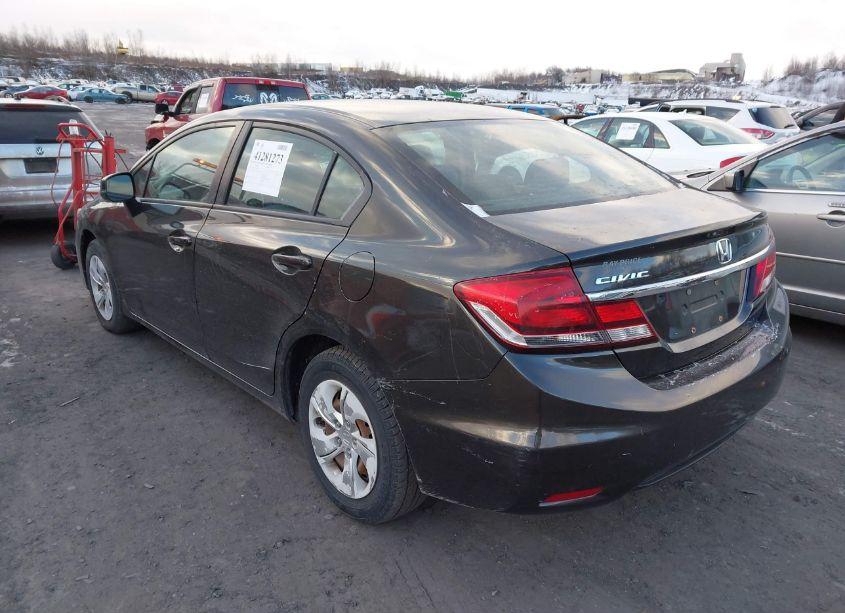 Photo 3 of 2013 Honda Civic LX (VIN 19XFB2F57DE214144)