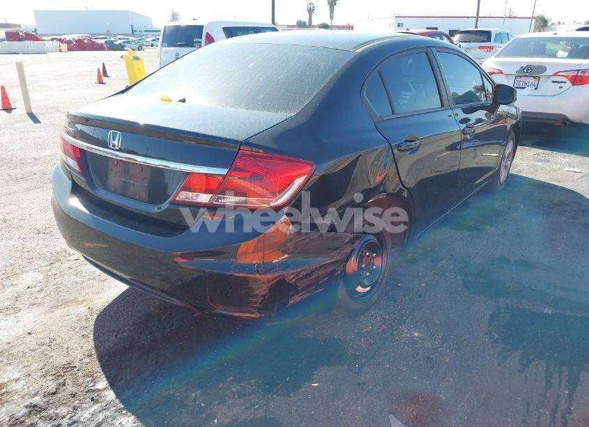 Photo 4 of 2013 Honda Civic LX (VIN 19XFB2F57DE280810)