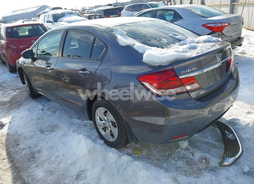 Photo 3 of 2014 Honda Civic LX (VIN 19XFB2F57EE004287)