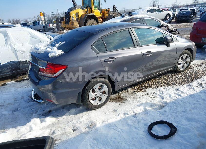 Photo 4 of 2014 Honda Civic LX (VIN 19XFB2F57EE004287)