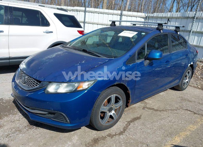 Photo 2 of 2014 Honda Civic LX (VIN 19XFB2F57EE049729)