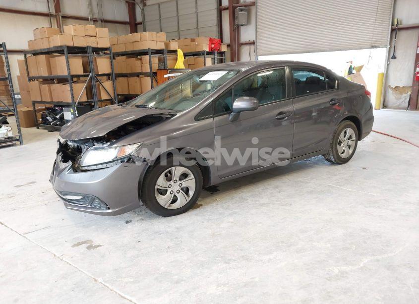 Photo 2 of 2014 Honda Civic LX (VIN 19XFB2F57EE063775)