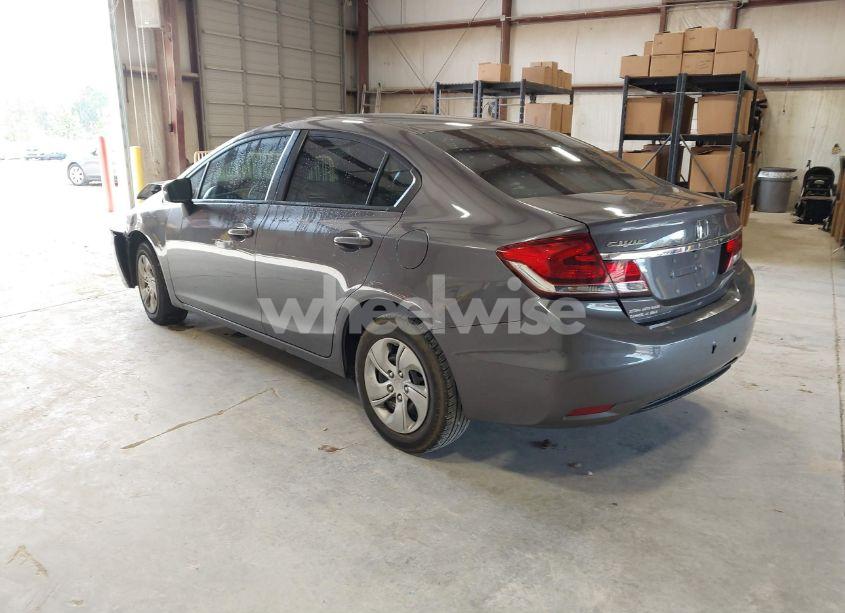 Photo 3 of 2014 Honda Civic LX (VIN 19XFB2F57EE063775)