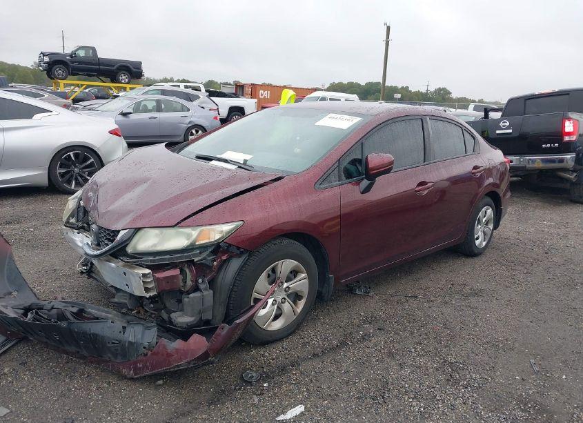 Photo 2 of 2014 Honda Civic LX (VIN 19XFB2F57EE208751)