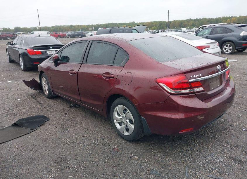 Photo 3 of 2014 Honda Civic LX (VIN 19XFB2F57EE208751)