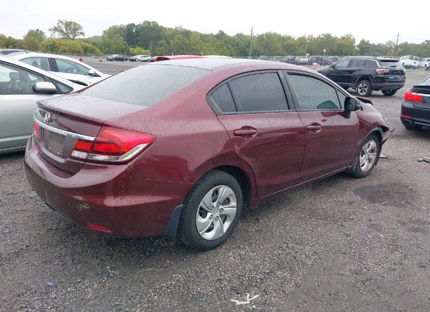 Photo 4 of 2014 Honda Civic LX (VIN 19XFB2F57EE208751)