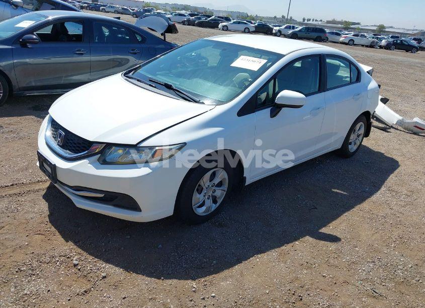 Photo 2 of 2014 Honda Civic LX (VIN 19XFB2F57EE223993)