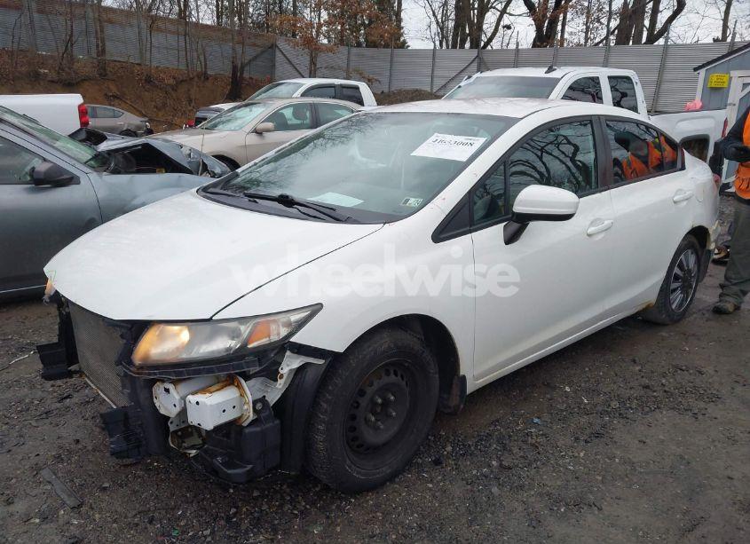 Photo 2 of 2014 Honda Civic LX (VIN 19XFB2F57EE224187)
