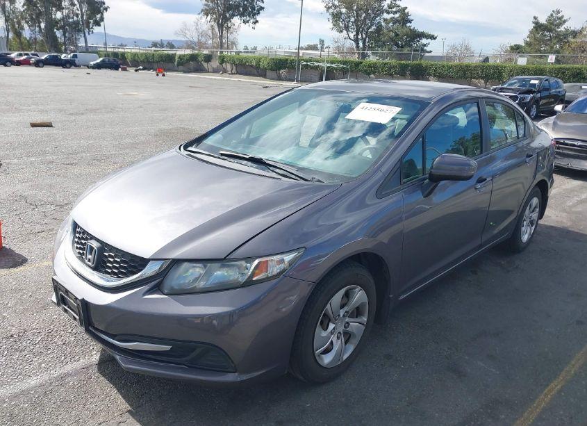 Photo 2 of 2014 Honda Civic LX (VIN 19XFB2F57EE224903)