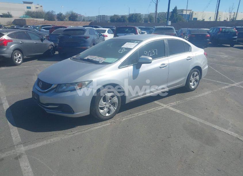Photo 2 of 2014 Honda Civic LX (VIN 19XFB2F57EE236758)