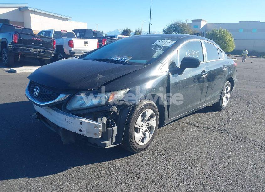 Photo 2 of 2014 Honda Civic LX (VIN 19XFB2F57EE250045)