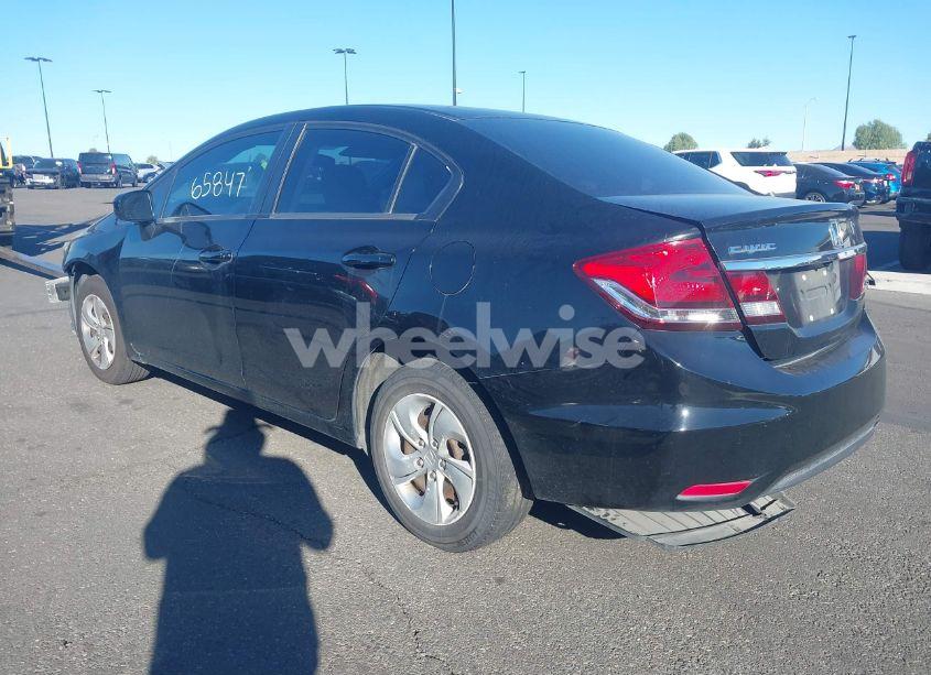 Photo 3 of 2014 Honda Civic LX (VIN 19XFB2F57EE250045)