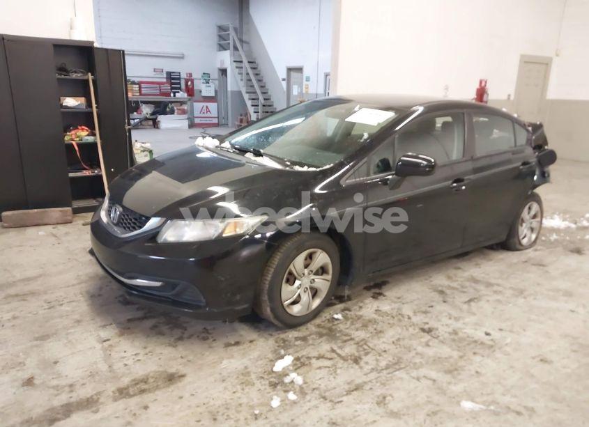 Photo 2 of 2014 Honda Civic LX (VIN 19XFB2F57EE253270)