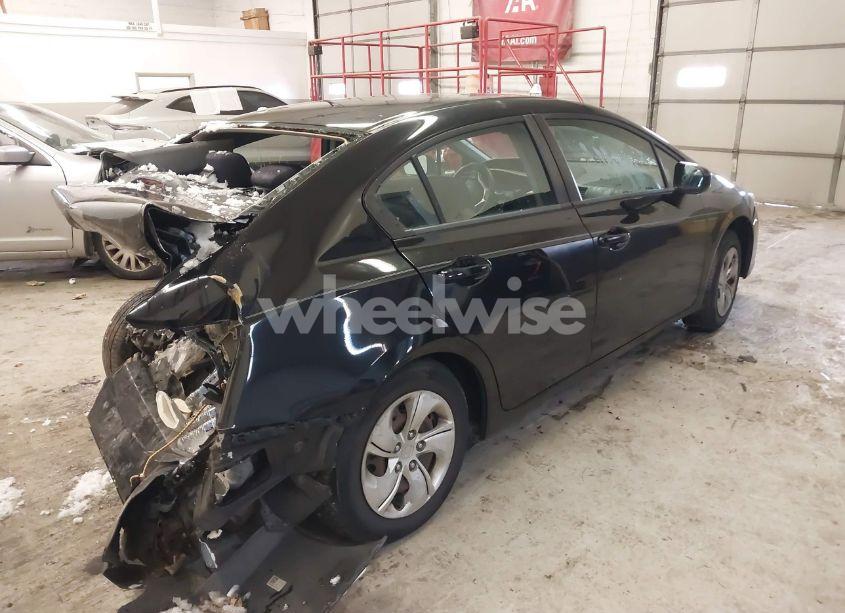 Photo 4 of 2014 Honda Civic LX (VIN 19XFB2F57EE253270)