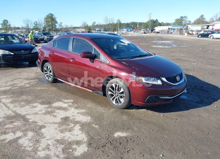 2014 Honda Civic LX (VIN 19XFB2F57EE255729) main photo