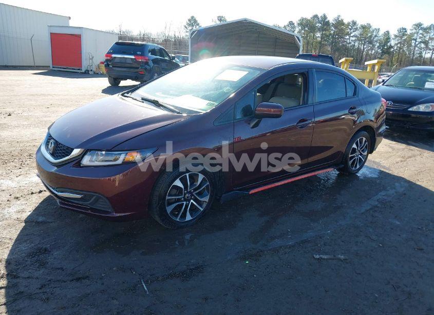 Photo 2 of 2014 Honda Civic LX (VIN 19XFB2F57EE255729)