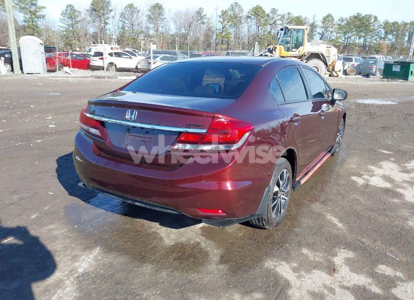 Photo 4 of 2014 Honda Civic LX (VIN 19XFB2F57EE255729)
