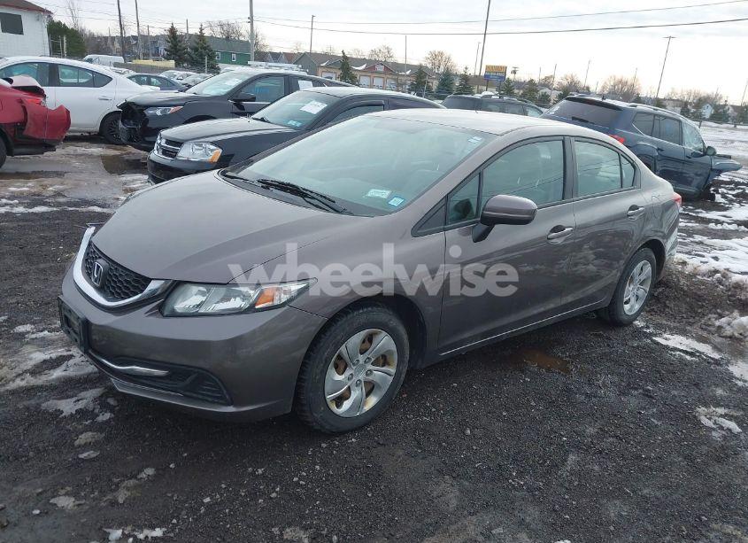 Photo 2 of 2015 Honda Civic LX (VIN 19XFB2F57FE007952)