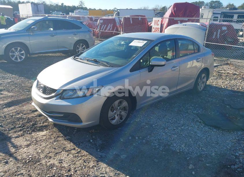 Photo 2 of 2015 Honda Civic LX (VIN 19XFB2F57FE025254)