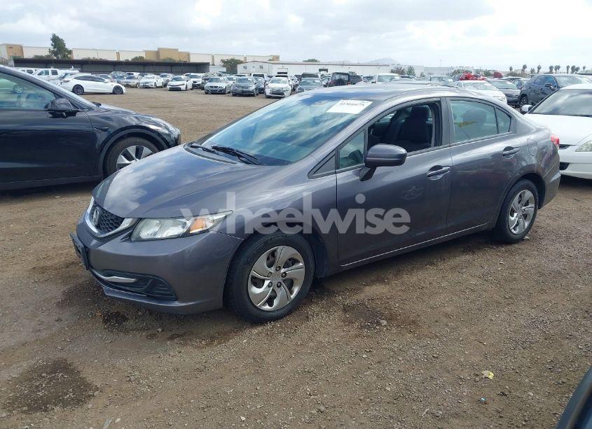 Photo 2 of 2015 Honda Civic LX (VIN 19XFB2F57FE215605)