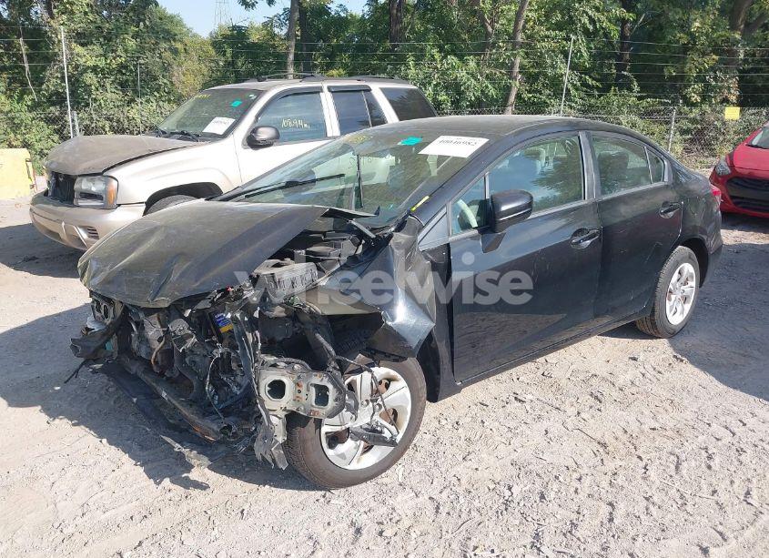 Photo 2 of 2015 Honda Civic LX (VIN 19XFB2F57FE245431)