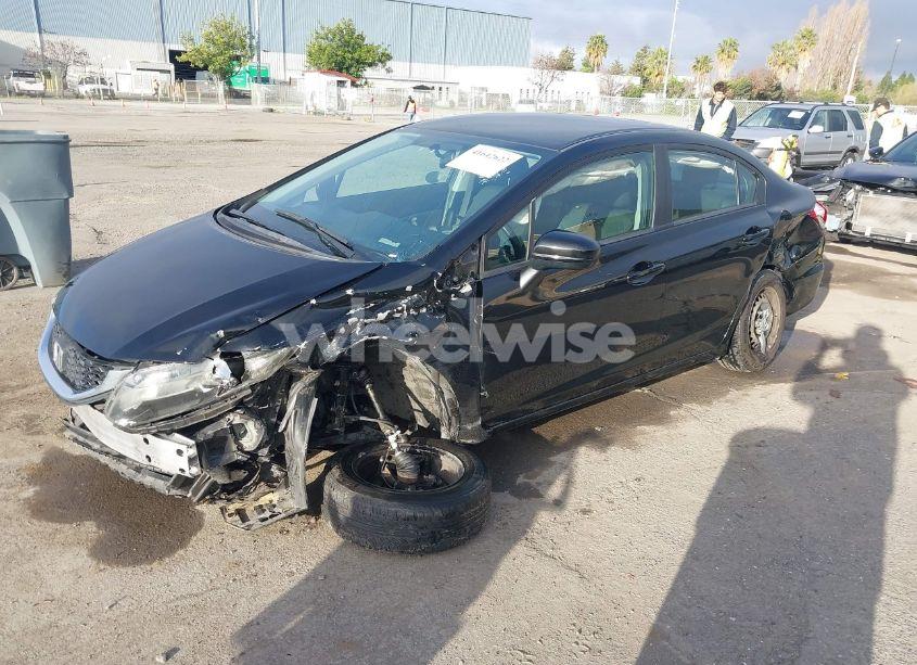 Photo 2 of 2015 Honda Civic LX (VIN 19XFB2F57FE266764)