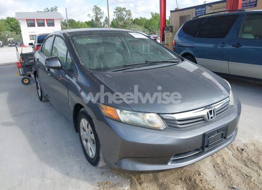 2012 Honda Civic LX (VIN 19XFB2F58CE005039) main photo