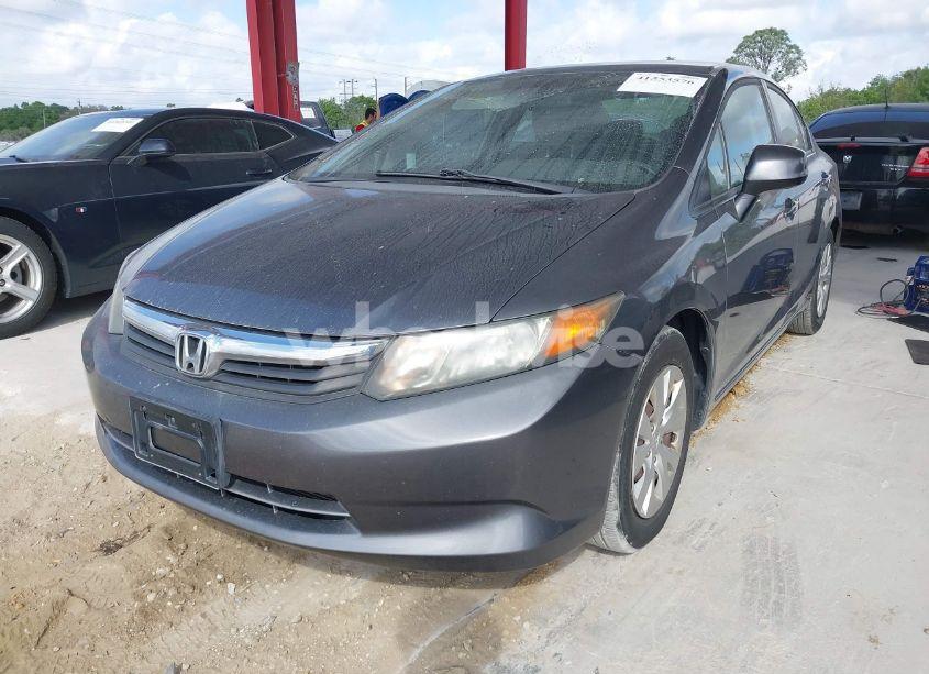 Photo 2 of 2012 Honda Civic LX (VIN 19XFB2F58CE005039)