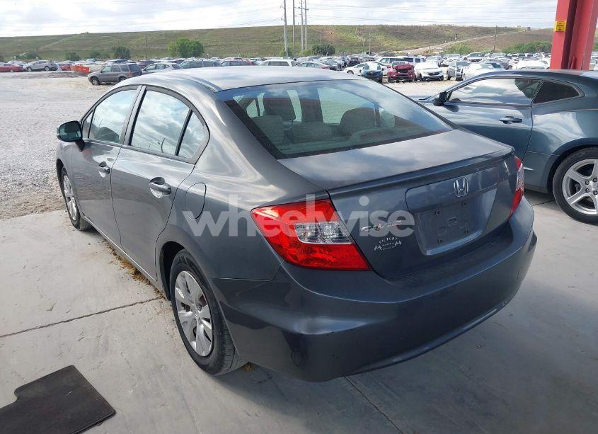 Photo 3 of 2012 Honda Civic LX (VIN 19XFB2F58CE005039)