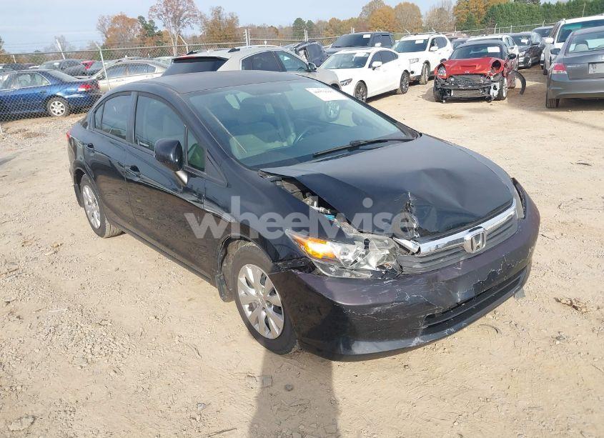 2012 Honda Civic LX (VIN 19XFB2F58CE012475) main photo