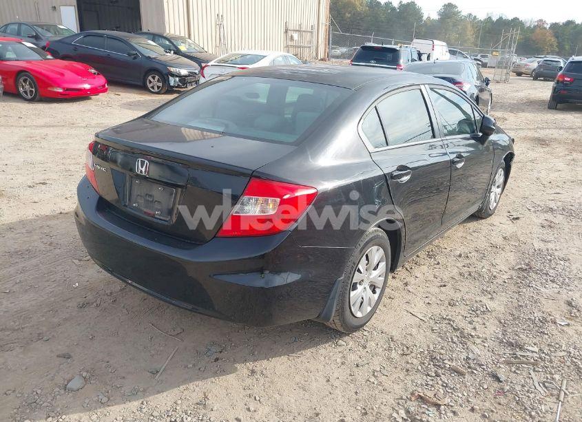 Photo 4 of 2012 Honda Civic LX (VIN 19XFB2F58CE012475)