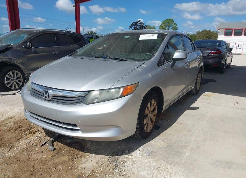 Photo 2 of 2012 Honda Civic SDN LX (VIN 19XFB2F58CE017675)