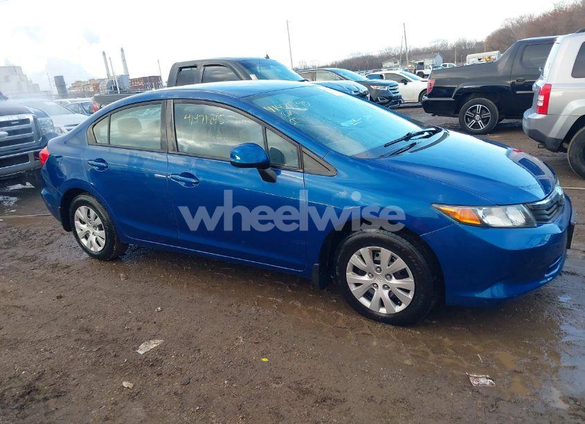 Photo 13 of 2012 Honda Civic LX (VIN 19XFB2F58CE018745)