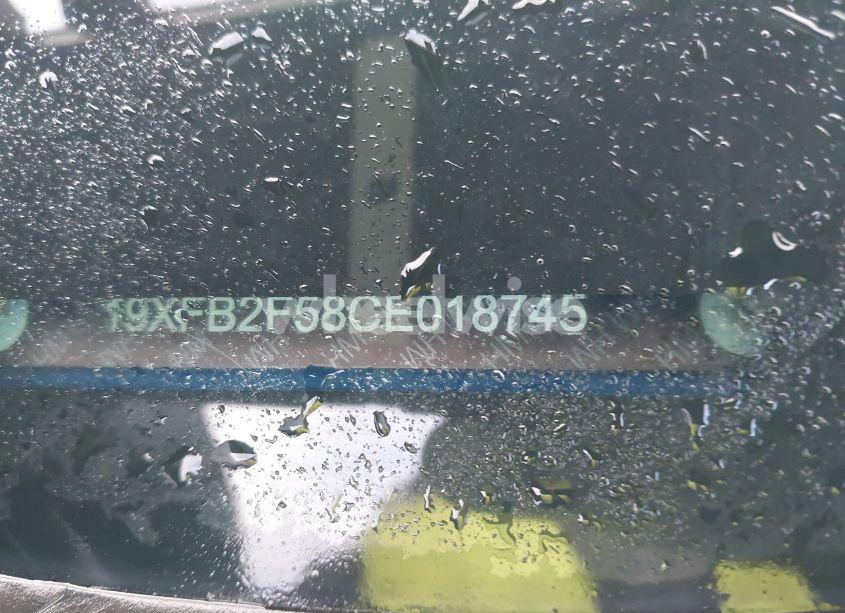 Photo 9 of 2012 Honda Civic LX (VIN 19XFB2F58CE018745)