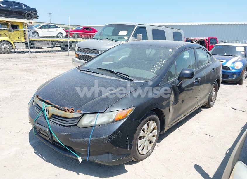 Photo 2 of 2012 Honda Civic LX (VIN 19XFB2F58CE027901)