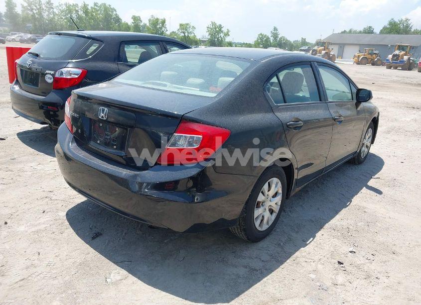 Photo 4 of 2012 Honda Civic LX (VIN 19XFB2F58CE027901)