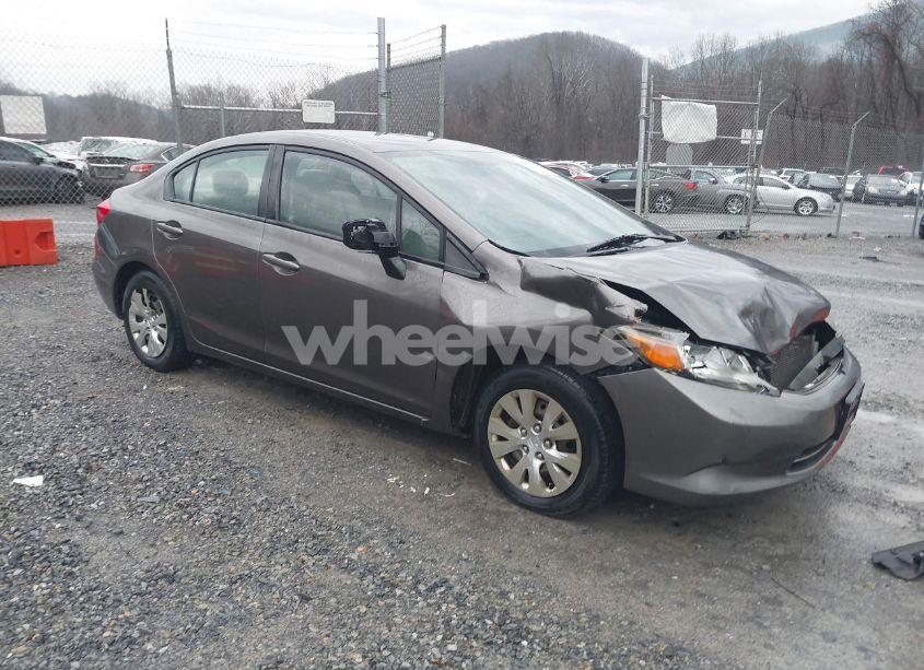 2012 Honda Civic LX (VIN 19XFB2F58CE030183) main photo