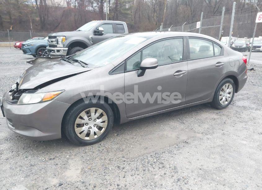 Photo 2 of 2012 Honda Civic LX (VIN 19XFB2F58CE030183)