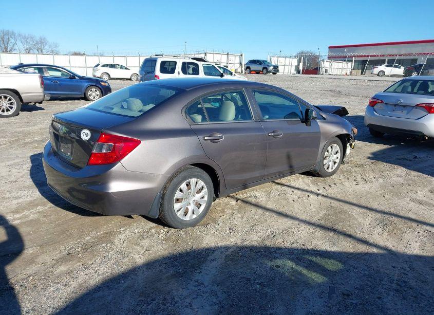 Photo 4 of 2012 Honda Civic LX (VIN 19XFB2F58CE030765)