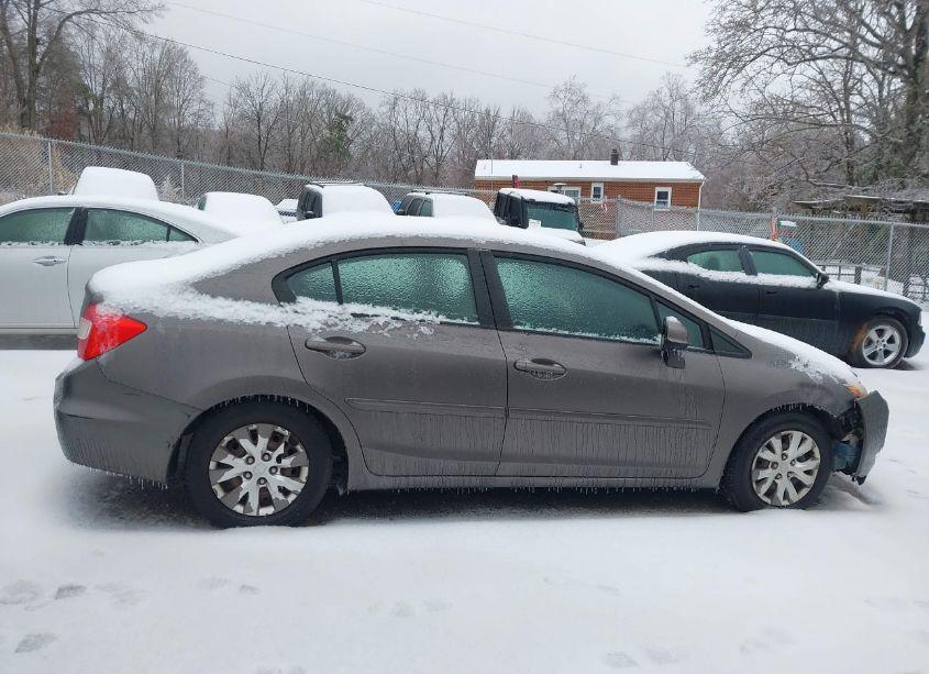 Photo 13 of 2012 Honda Civic SDN LX (VIN 19XFB2F58CE044052)